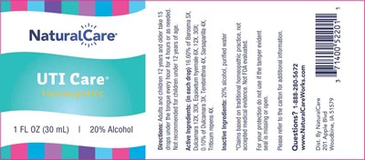 Uti Care Lbl (Naca0040 Uti Care 1oz Lbl)